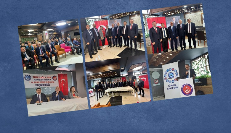 Türk Sağlık-Sen Gümüşhane Şubesi 1. Olağan Genel Kurulu’nu Gerçekleştirdi Türk Sağlık-Sen Gümüşhane Şubesi 1. Olağan Genel Kurulu’nu Gerçekleştirdi