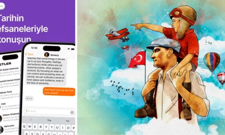 Çocuklar artık Atatürk ile konuşabilecek Çocuklar artık Atatürk ile konuşabilecek