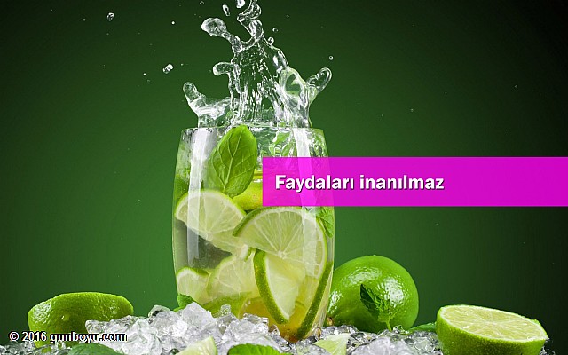 Limon Suyunun Faydaları Limon Suyunun Faydaları