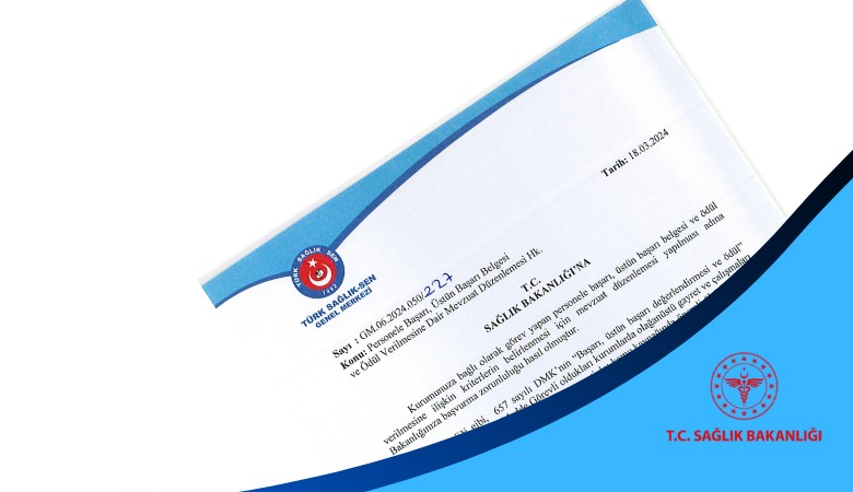 Sağlık Bakanlığı’nda Başarı, Üstün Başarı ve Ödül Verilmesinde Kriterler Belirlenmeli Sağlık Bakanlığı’nda Başarı, Üstün Başarı ve Ödül Verilmesinde Kriterler Belirlenmeli
