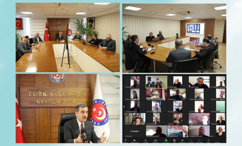 Türk Sağlık-Sen Başkanlar Kurulu toplantısı yapıldı Türk Sağlık-Sen Başkanlar Kurulu toplantısı yapıldı