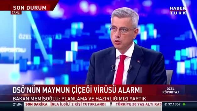 Bakan Memişoğlu’ndan maymun çiçeği açıklaması: Bütün planlarımızı yaptık Bakan Memişoğlu’ndan maymun çiçeği açıklaması: Bütün planlarımızı yaptık