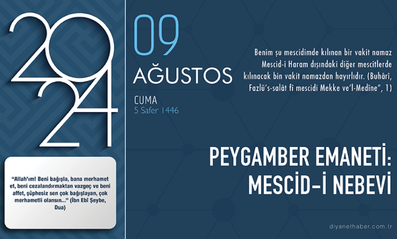 Peygamber emaneti: Mescid-i Nebevi Peygamber emaneti: Mescid-i Nebevi