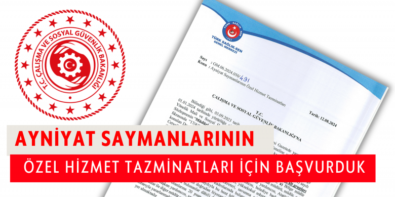 Ayniyat Saymanlarının Özel Hizmet Tazminatları İçin Başvuru – Memur Postası Ayniyat Saymanlarının Özel Hizmet Tazminatları İçin Başvuru – Memur Postası