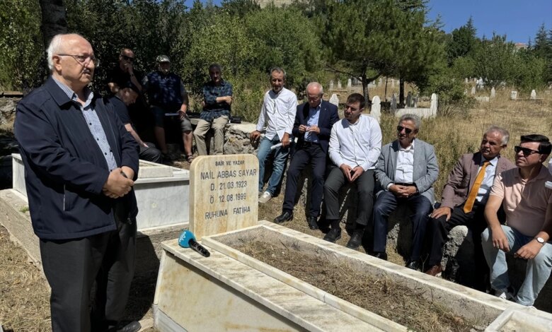 Yozgatlı Şair ve Yazar Nail Abbas Sayar’ın Ölümü Anıldı Yozgatlı Şair ve Yazar Nail Abbas Sayar’ın Ölümü Anıldı