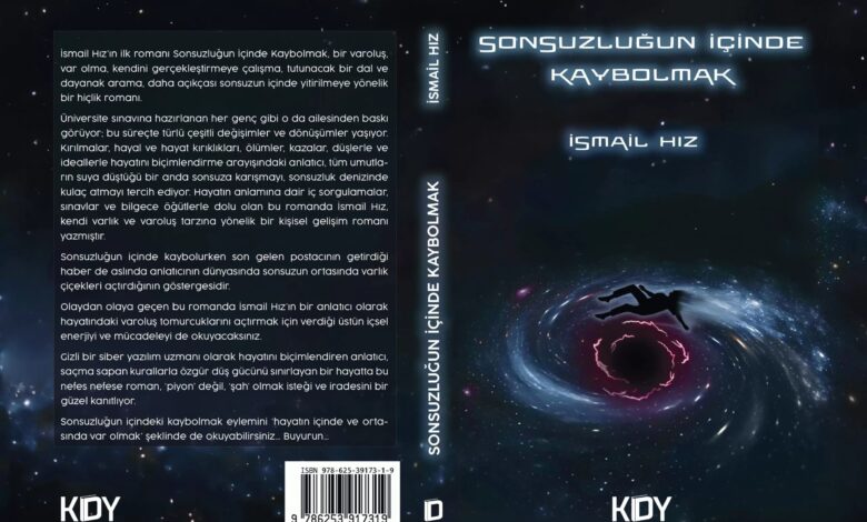İsmail Hız’ın ‘Sonsuzluğun İçinde Kaybolmak’ Adlı Kişisel Gelişim Romanı KDY’den Çıktı! İsmail Hız’ın ‘Sonsuzluğun İçinde Kaybolmak’ Adlı Kişisel Gelişim Romanı KDY’den Çıktı!