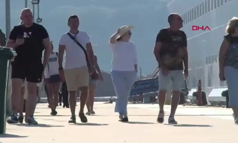 Amasra’ya 52’nci kez kruvaziyer ile bin 31 Rus turist geldi Amasra’ya 52’nci kez kruvaziyer ile bin 31 Rus turist geldi
