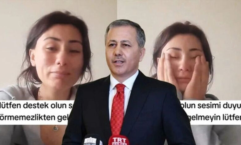 Ali Yerlikaya yardım çığlığını duydu: Taciz ve şantaj mağduru Fatma Akbaş koruma altına alındı Ali Yerlikaya yardım çığlığını duydu: Taciz ve şantaj mağduru Fatma Akbaş koruma altına alındı