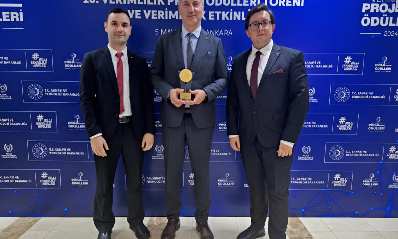 Çilek, T.C. Sanayi ve Teknoloji Bakanlığı’nın Verimlilik Proje Ödülü’ne Layık Görüldü