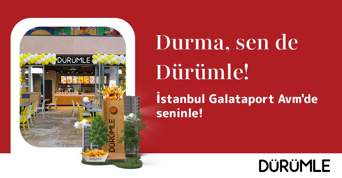 Dürümle’nin Hızlı Büyüme Süreci Yeni Şubelerle Devam Ediyor Dürümle’nin Hızlı Büyüme Süreci Yeni Şubelerle Devam Ediyor