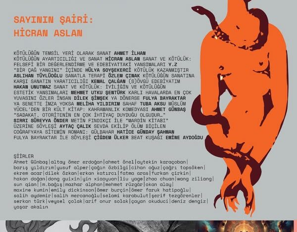 Klaros Dergi’nin Yeni Sayısı ‘Sanat ve Kötülük’ ve ‘Hicran Aslan’ Dosyasıyla Raflarda! Klaros Dergi’nin Yeni Sayısı ‘Sanat ve Kötülük’ ve ‘Hicran Aslan’ Dosyasıyla Raflarda!