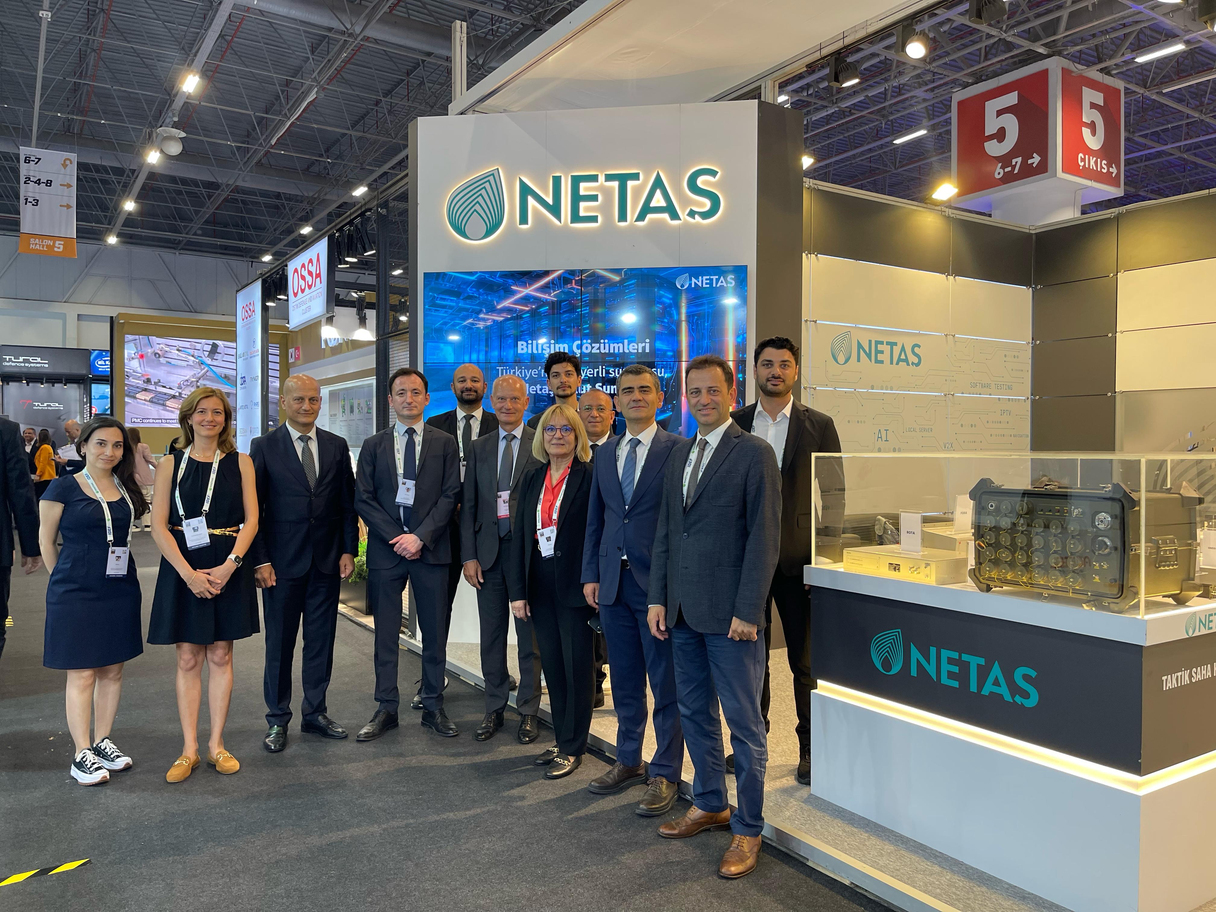 Netaş, IDEF 2025’te Geleceği Şekillendirecek İş Birliklerine İmza Attı Netaş, IDEF 2025’te Geleceği Şekillendirecek İş Birliklerine İmza Attı