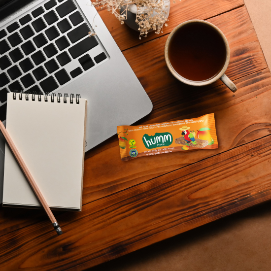 Humm O rganic’ten bir ilk daha: Mangolu, yulaflı bar ve mangolu mini küpler