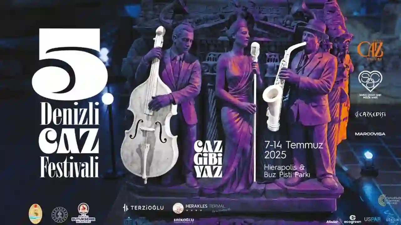 5.DENİZLİ CAZ FESTİVALİ BA ŞLIYOR