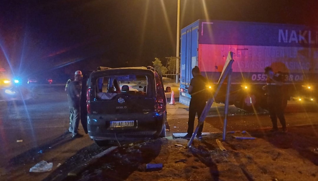 Manisa’da kamyonla hafif ticari aracın çarpıştı: Bir ölü Manisa’da kamyonla hafif ticari aracın çarpıştı: Bir ölü