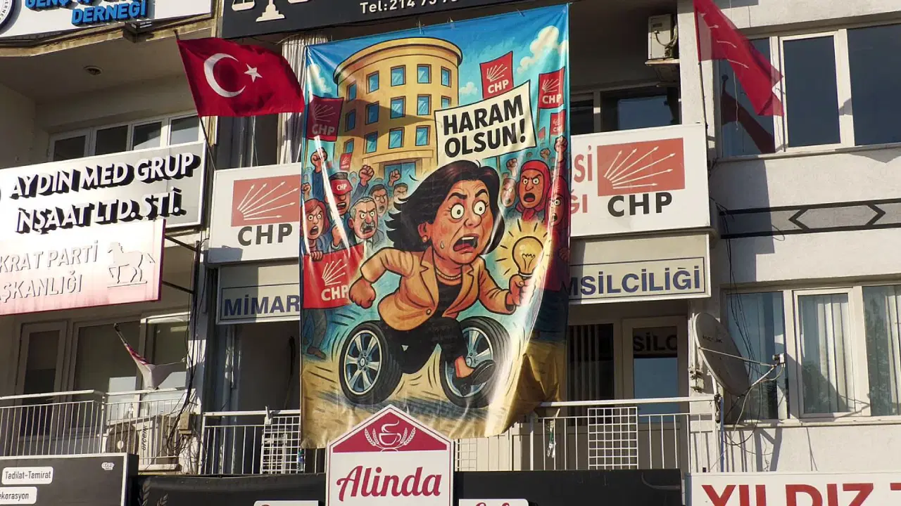 CHP Aydın İl Gençlik Kolları başkanı hakkında pankart soruşturması – Son Dakika Siyaset Haberleri