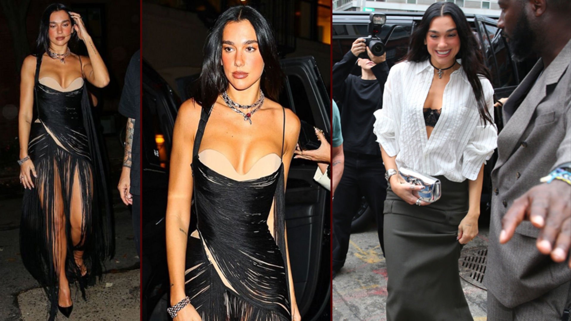 Dua Lipa’nın New York şıklığı…