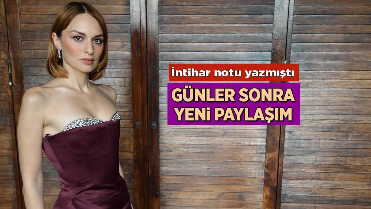 İntihar mesajıyla sevenlerini korkutmuştu! Nilperi Şahinkaya Instagram'a geri döndü