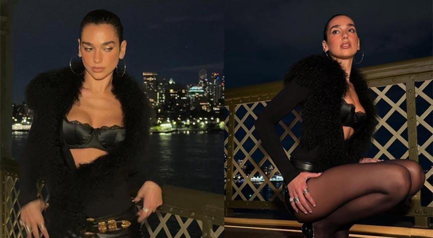 Dua Lipa cesur paylaşımlarıyla sosyal medyayı salladı