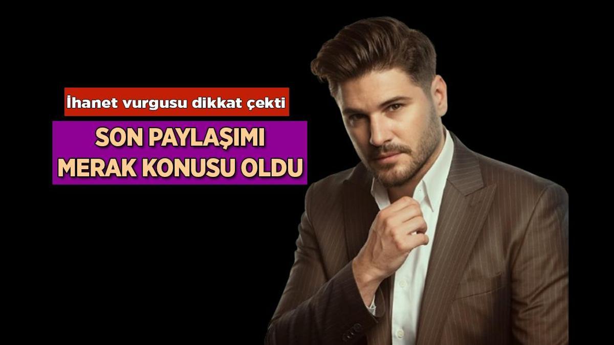 Tolgahan Sayışman Instagram'dan kime gönderme yaptı?