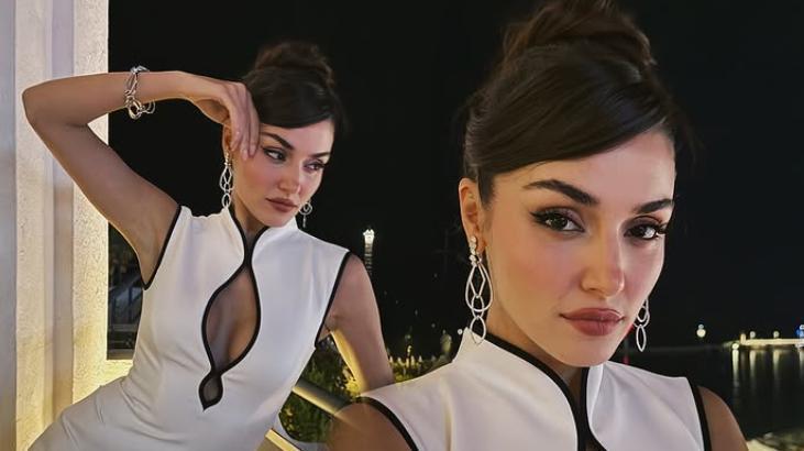 Hande Erçel'den Milano kombini! Moda haftasına katıldı: Farklı tarzı dikkatleri çekti