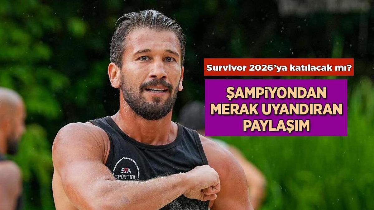Survivor Haberleri: Adem Kılıççı Survivor 2026 sezonunda yarışacak mı? Instagram paylaşımı merak uyandırdı