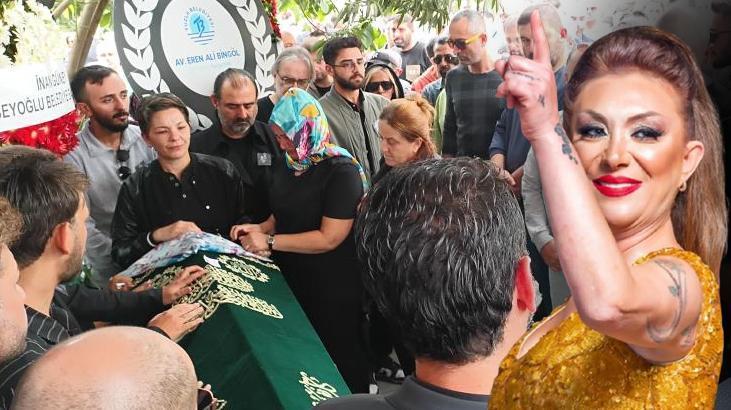 Şarkıcı Güllü'ye son veda… Cenazede gözyaşları sel oldu