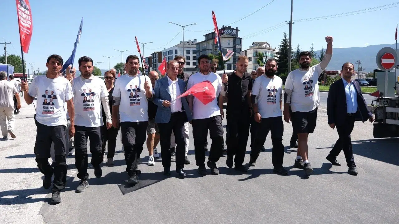 Bolu Belediye Başkanı Özcan’dan Özgürlük Yürüyüşü’ne destek – Son Dakika Siyaset Haberleri Bolu Belediye Başkanı Özcan’dan Özgürlük Yürüyüşü’ne destek – Son Dakika Siyaset Haberleri