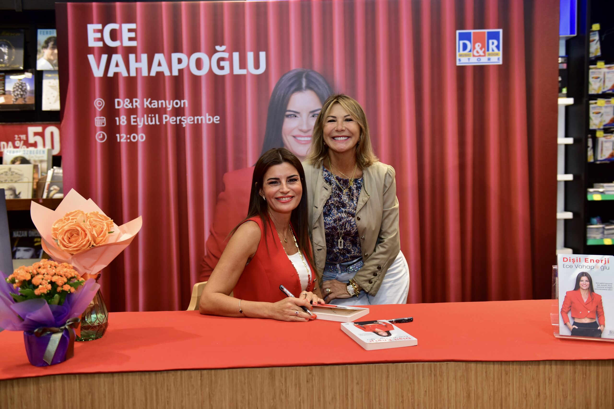 Ece Vahapoğlu’nun yeni kitab ı ‘Dişil Enerji’ye büyük ilgi