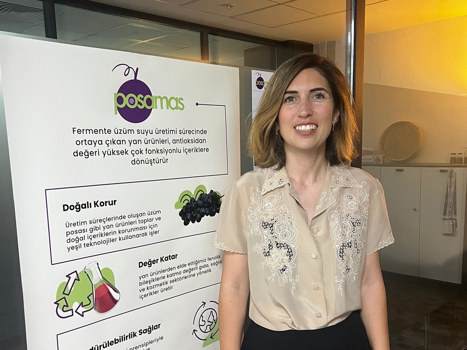 Posamas Yönetim Kurulu Başkanı Hande Güventürk : “Kalecik Karası Güzelliğe Mayalandı” Posamas Yönetim Kurulu Başkanı Hande Güventürk : “Kalecik Karası Güzelliğe Mayalandı”