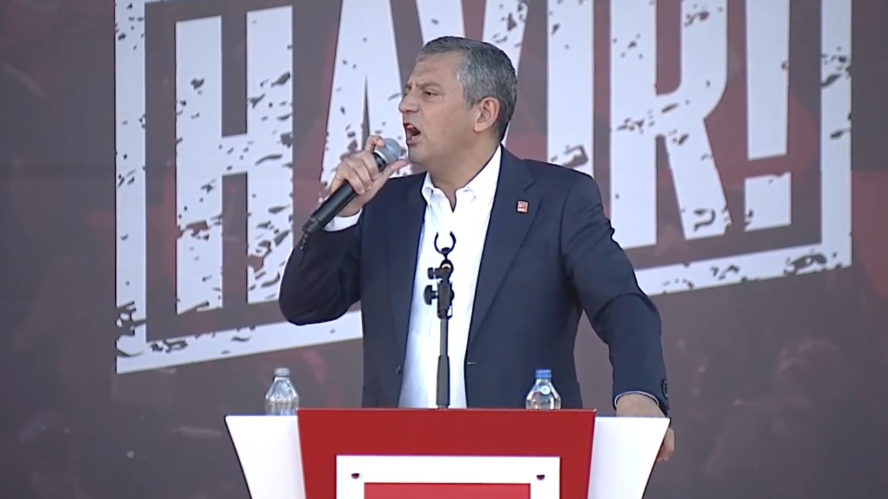 Ankara Tandoğan meydanında CHP’den tarihi miting! Özgür Özel: Ey Erdoğan senin gibi korkanlar…