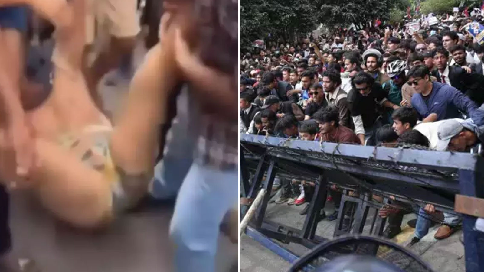 Bir ülke yangın yerine döndü! Bakanı çırılçıplak sokaklarda dolaştırdılar