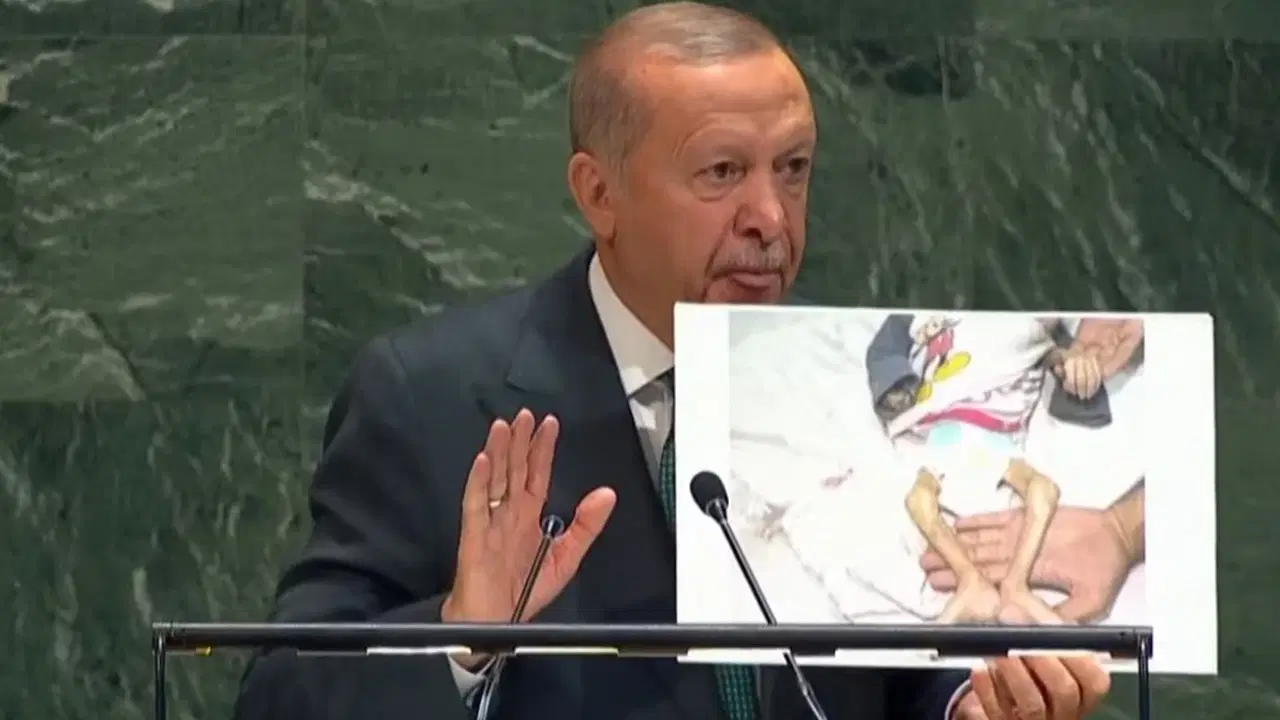 Son Dakika… Erdoğan’dan BM kürsüsünde İsrail’e sert tepki: ‘Bir işgal, tehcir, sürgün, soykırım daha doğrusu bir toplu kıyım politikası’ – Son Dakika Siyaset Haberleri