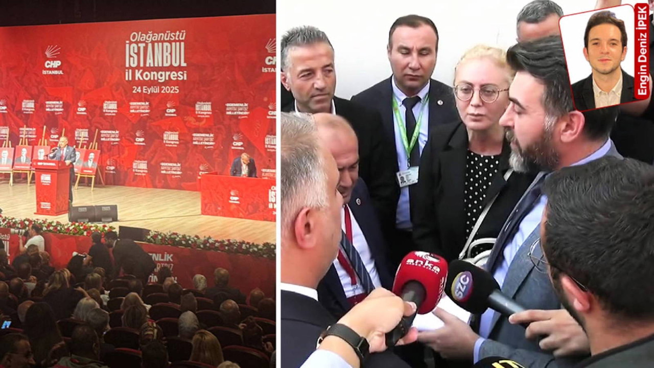 CHP İstanbul İl Kongresi mahkemenin durdurma talebine rağmen başladı, kapıya heyet geldi CHP İstanbul İl Kongresi mahkemenin durdurma talebine rağmen başladı, kapıya heyet geldi