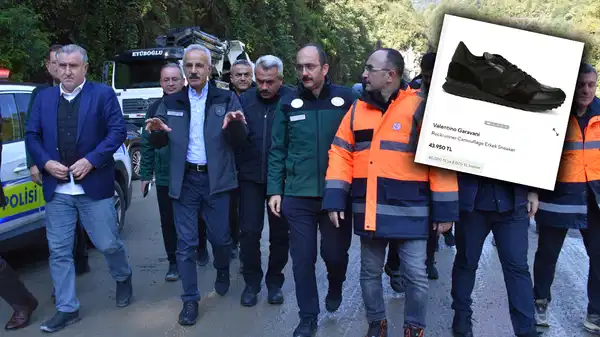 Bakan Uraloğlu’nun sel bölgesinde giydiği ayakkabı gündem oldu: 2 asgari ücret fiyatında! – Son Dakika Siyaset Haberleri