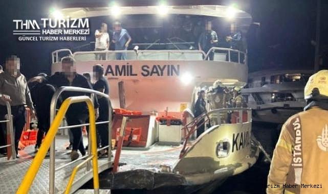 İstanbul Boğazı’nda facia! Yolcu motoru kuru yük gemisine çarptı