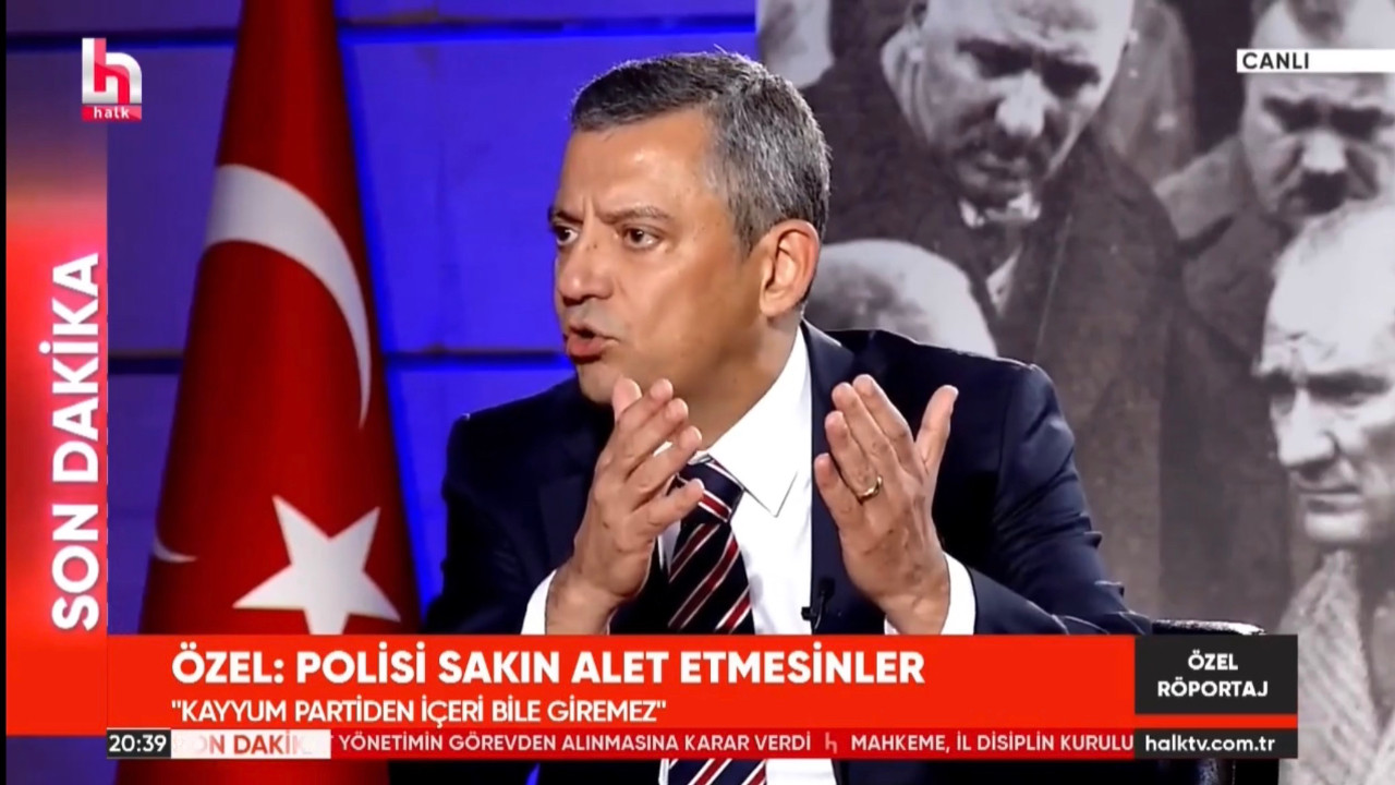 Özgür Özel: Kayyum olarak atanan Gürsel Tekin’i CHP’den ihraç ettik