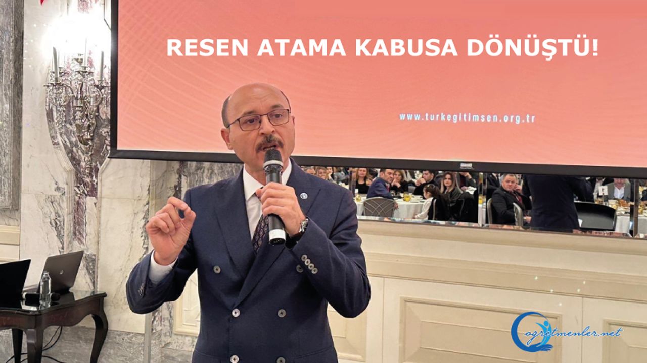 Resen Atama Kabusa Dönüştü!