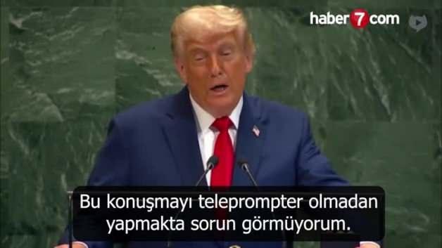 Trump’a sabotaj mı? Önce yürüyen merdiven durdu, sonra prompter bozuldu