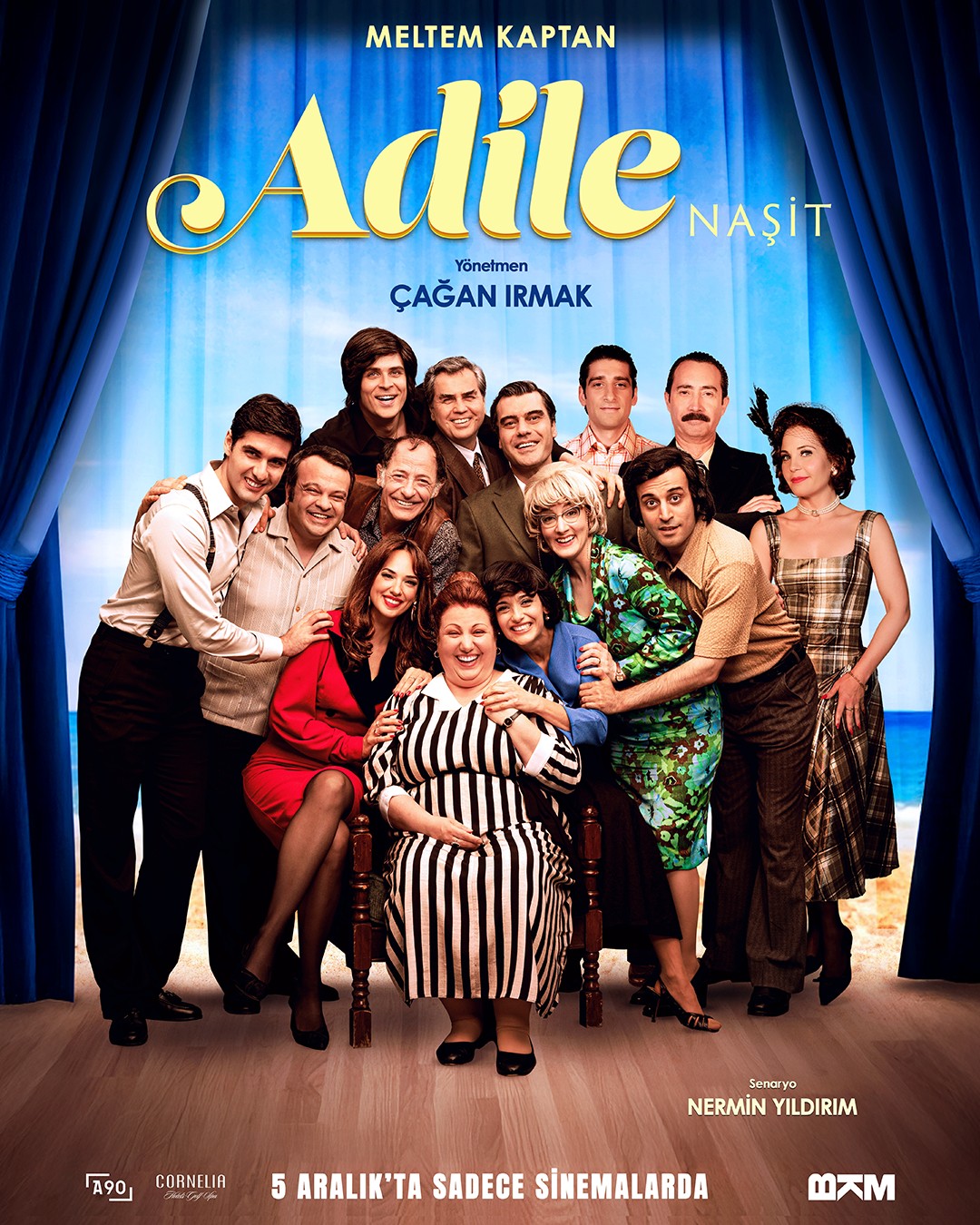 Başrolünde Meltem Kaptan’ın yer aldığı “Adile Naşit” filminin afişi belli oldu!