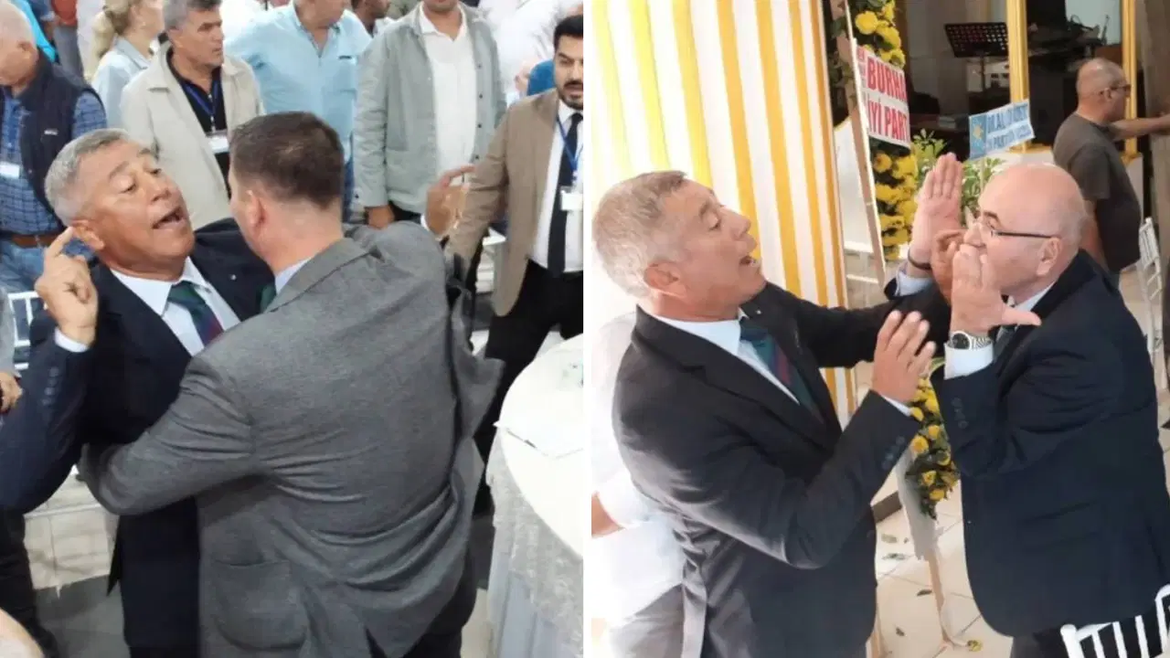 İYİ Parti Tarsus 4. Olağan İlçe Kongresi’nde kavga: Salonda ortalık karıştı, bir partili kürsüyü devirdi! – Son Dakika Siyaset Haberleri İYİ Parti Tarsus 4. Olağan İlçe Kongresi’nde kavga: Salonda ortalık karıştı, bir partili kürsüyü devirdi! – Son Dakika Siyaset Haberleri