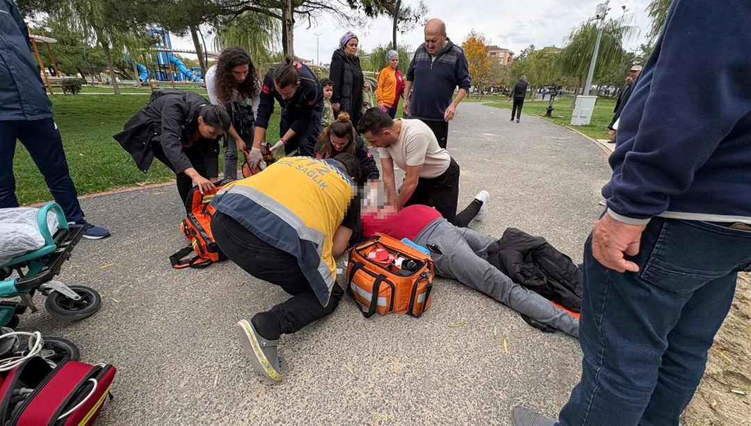 Yürüyüş için gittiği parkta kalp krizi geçirdi
