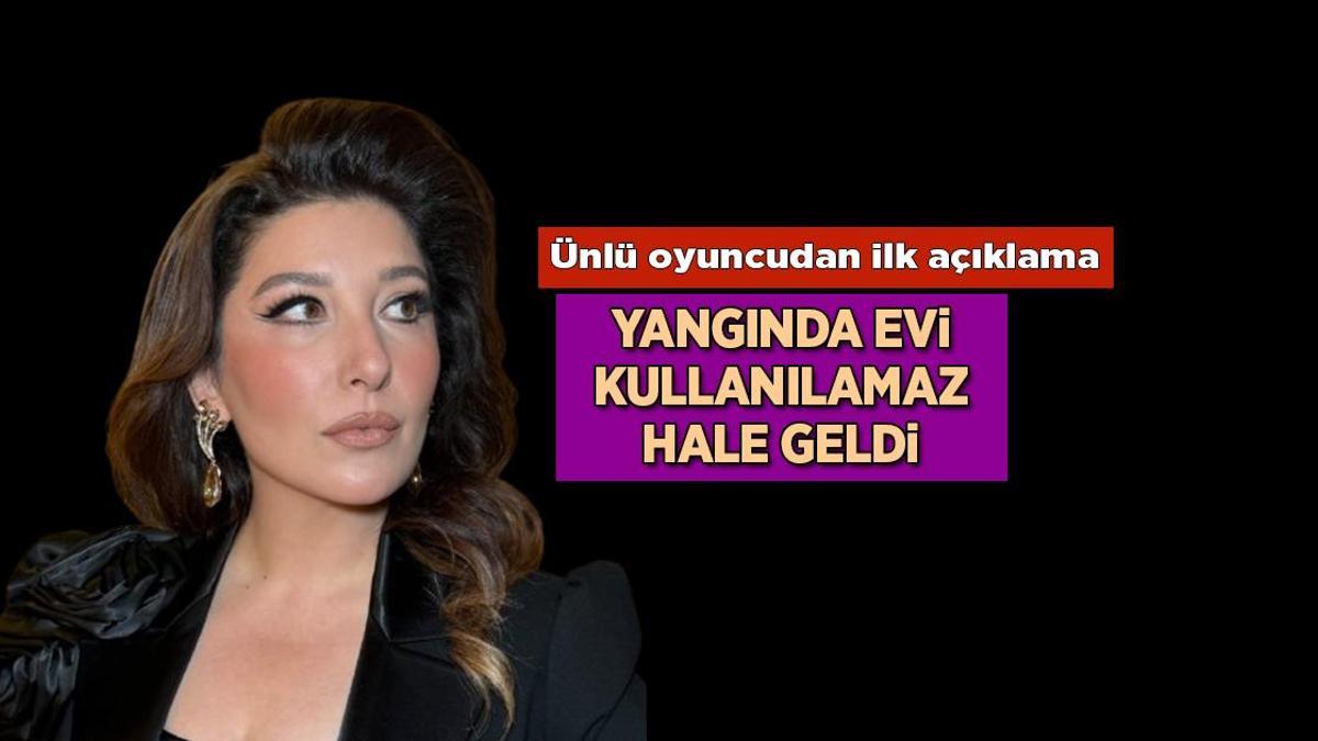 Haberler: Beşiktaş'taki yangında evi hasar görmüştü! Şebnem Bozoklu'dan ilk açıklama