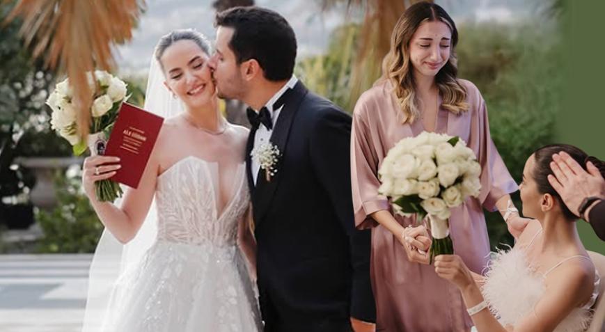 Çocukluk aşkıyla evlenmişti! Bebek mesajı mı verdi?