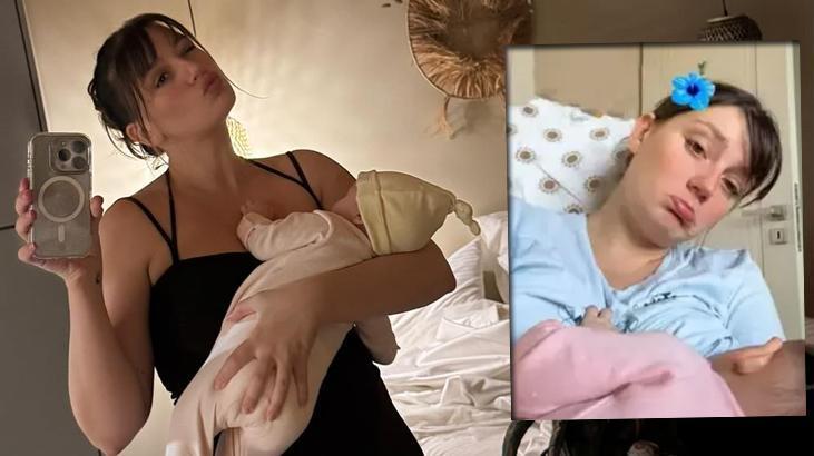 Gizem Karaca ve kızı Leyla Yaz hasta oldu