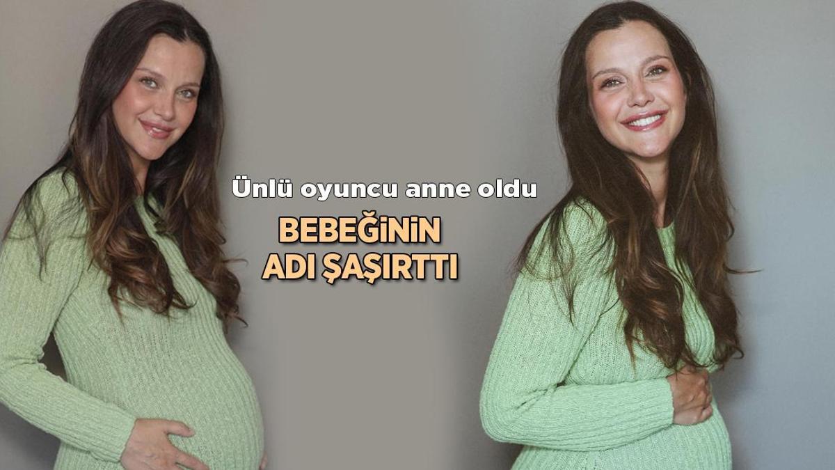 Haberler: İrem Helvacıoğlu'nun bebeğinin adı ve cinsiyeti belli oldu