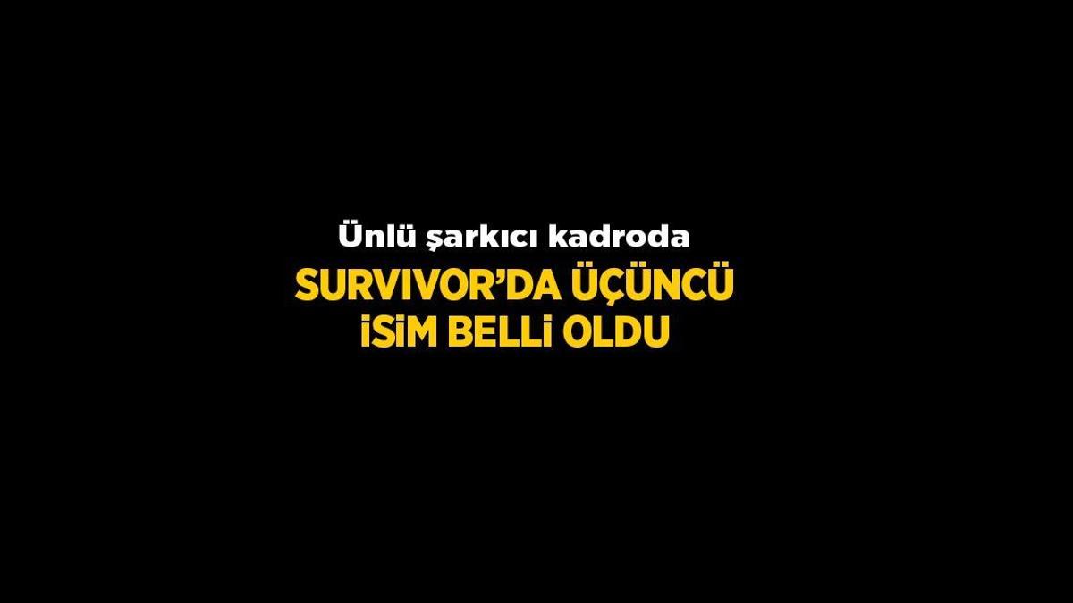Acun Ilıcalı açıkladı! İşte Survivor 2026'da yarışacak üçüncü ünlü isim