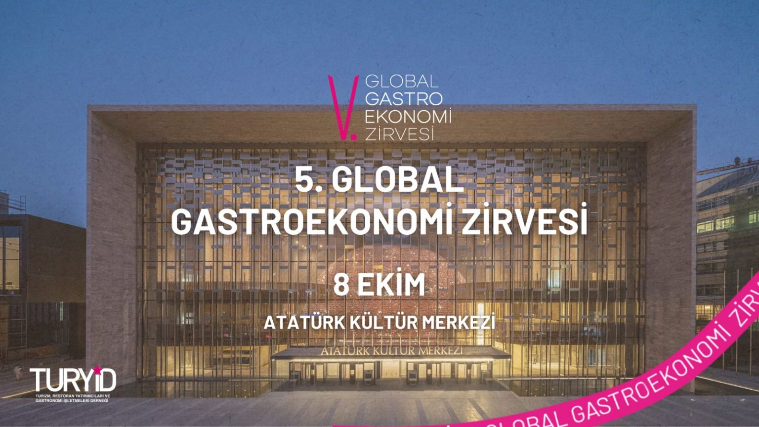 5. Global GastroEkonomi Zirvesi’nde “Gazze İçin Birlikteyiz”  mesajı