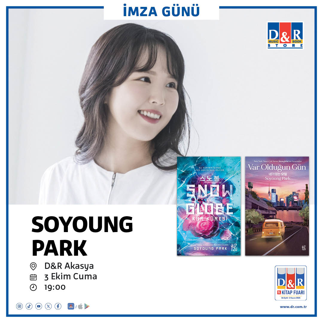 Kore’den Türkiye’ye: Soyou ng Park, D&R’da!