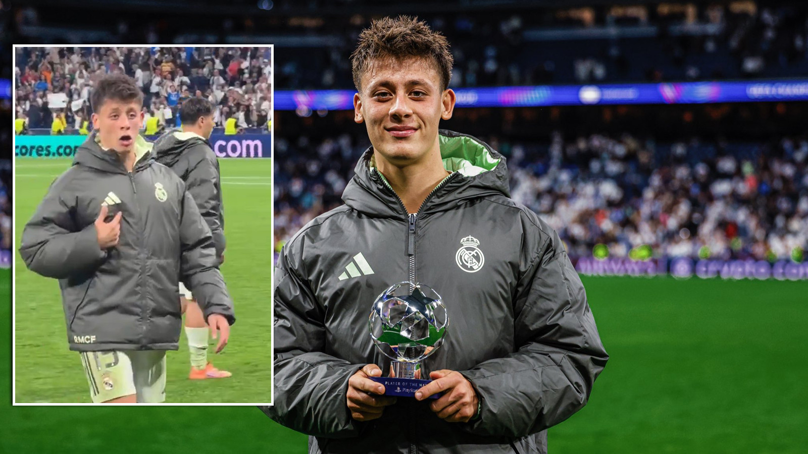 Arda Güler maçın oyuncusu seçildi: Tepkisi gündem oldu Arda Güler maçın oyuncusu seçildi: Tepkisi gündem oldu